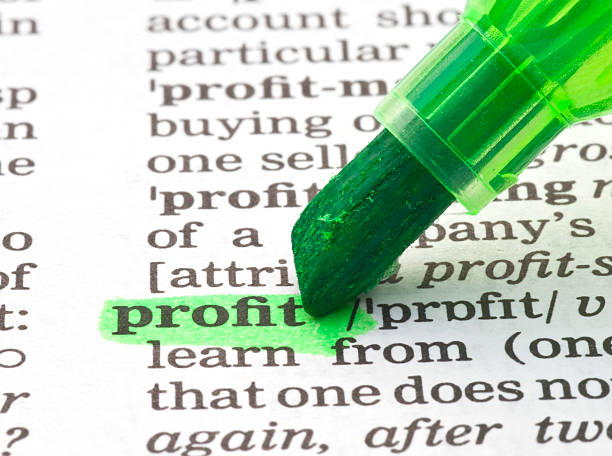 istock profit definition highligted in dictionary 477866489