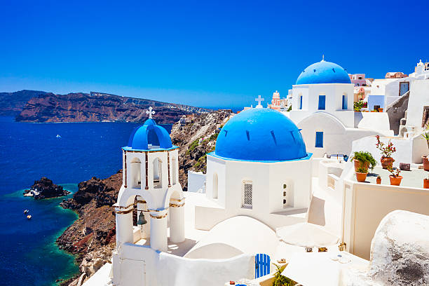 istock Oia (Ia) village on Santorini island, Greece 477868537