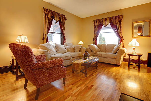 istock Luxury gold historical living room 477870059