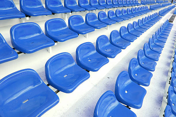 istock Red seat at Thep Hasadin Stadium in Thailand 477871117