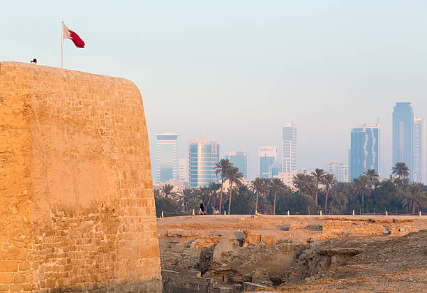 istock Old Bahrain Fort at Seef in late afternoon 477872052