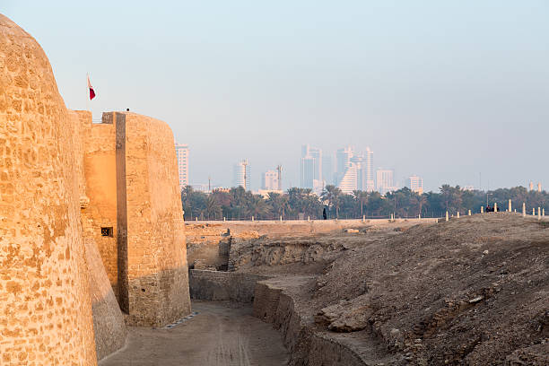 istock Old Bahrain Fort at Seef in late afternoon 477872056