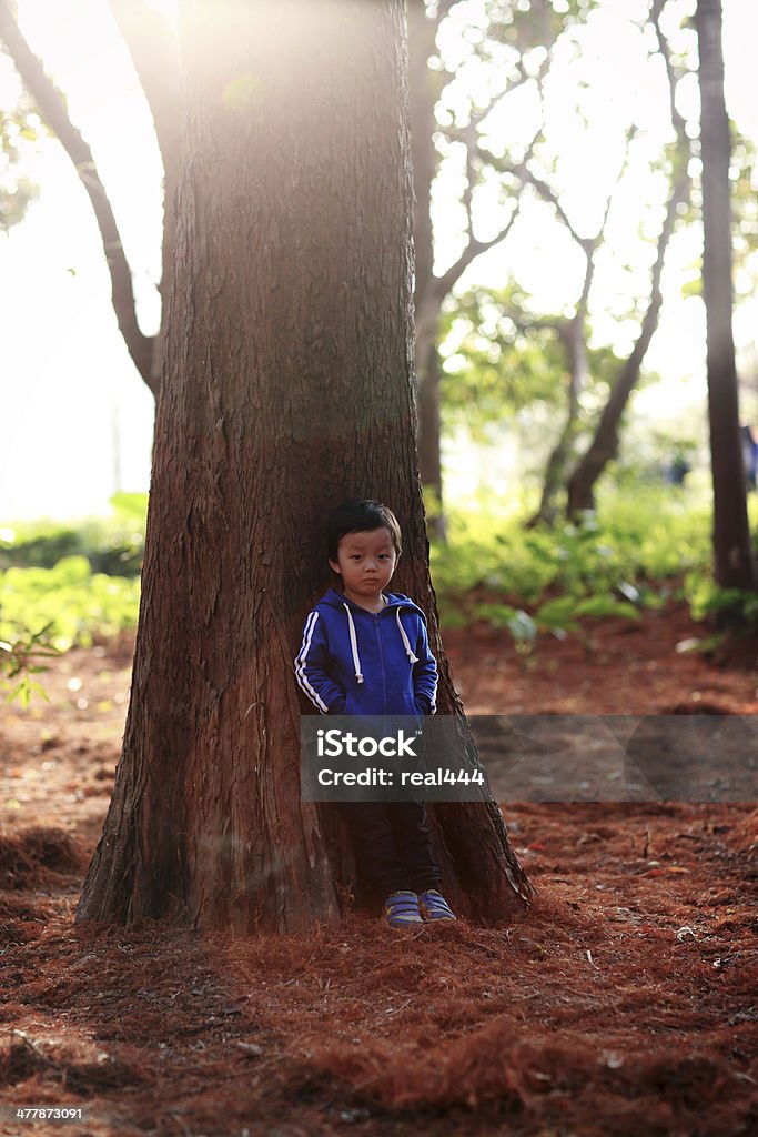 귀여운 아시아판 어린이 공원 - 로열티 프리 2-3 살 스톡 사진