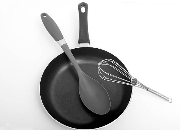 istock Cooking Utensils in Black & White 477873535