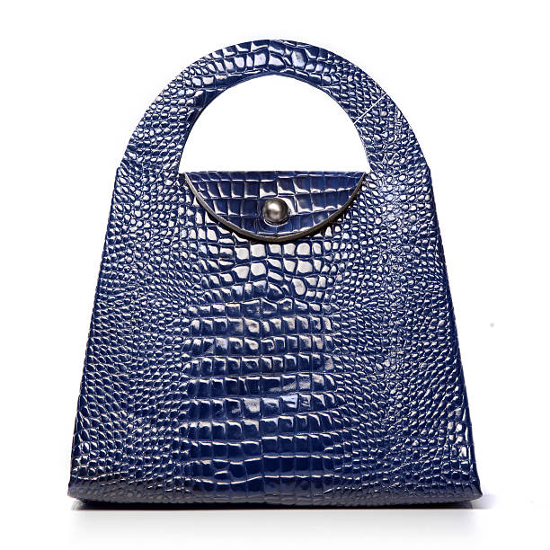 istock luxury blue leather female bag isolated on white 477875007