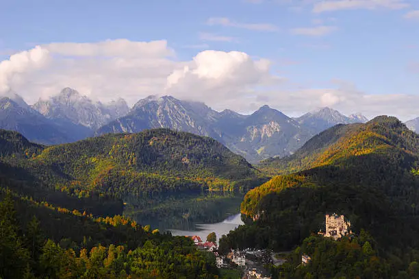 Bavaria, Germany, castle built by King Ludwig II of Bavaria