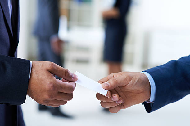 istock Giving business card 477878059