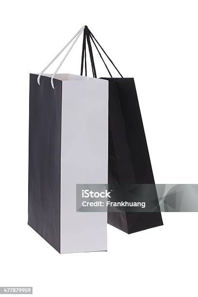 Foto de Sacos De Compras Em Fundo Branco e mais fotos de stock de Bolsa - Objeto manufaturado - Bolsa - Objeto manufaturado, Bolsa de Presente, Comprar