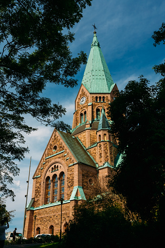 Edificio de Sofía Kyrka (Sofia iglesia en Estocolmo (Suecia photo