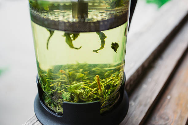 istock Tea in french press 477880714