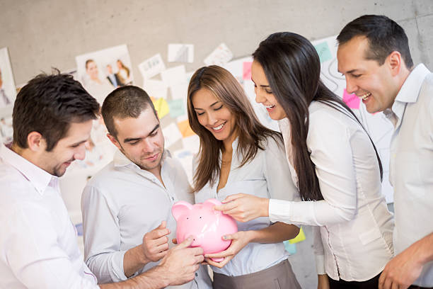 istock Business people saving money 477881086