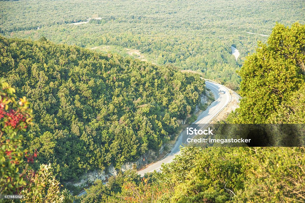 Mountain view-National Park Olympus - Foto de stock de Aldeia royalty-free