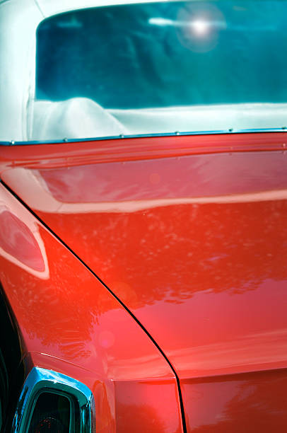 istock Old Red Vintage Car 477883139