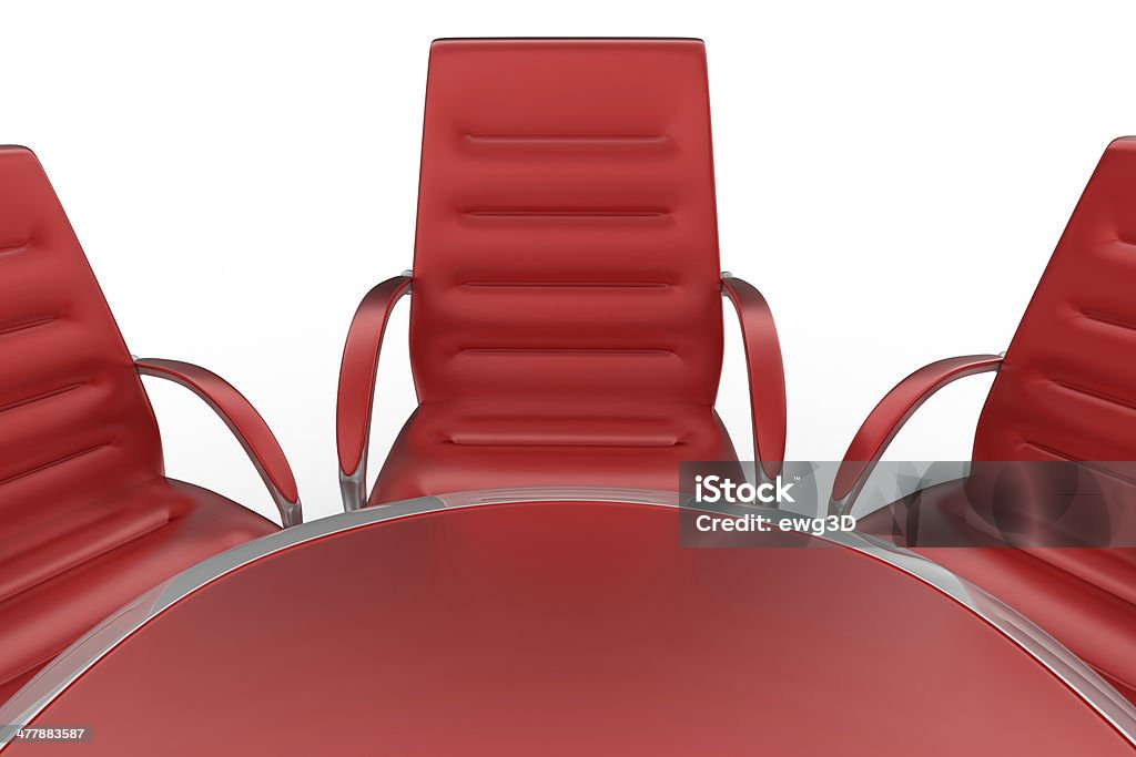 Mesa de Reunião - Royalty-free Assento Foto de stock