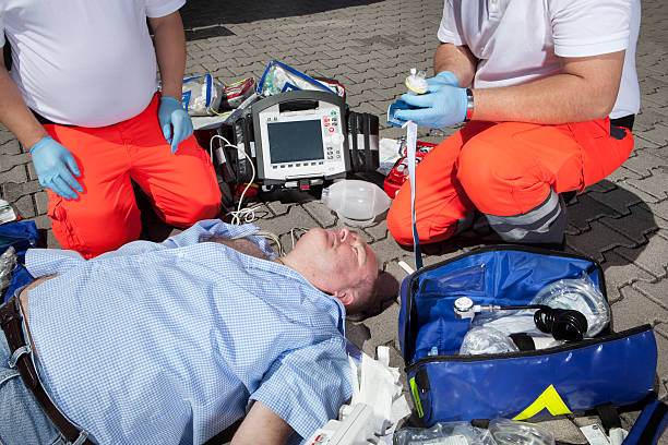 istock Paramedics ambulance medical equipment emergency 477884700