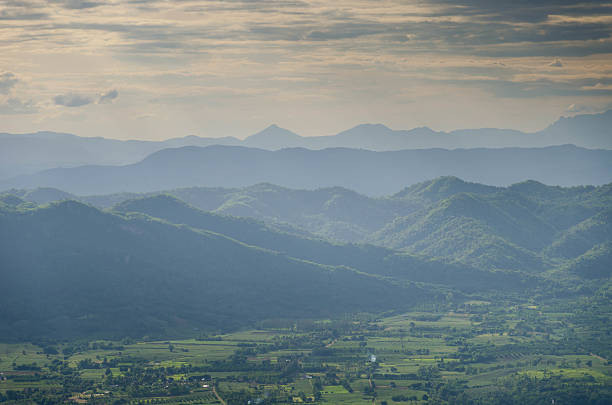 istock Mountain and field in thailand 477885376