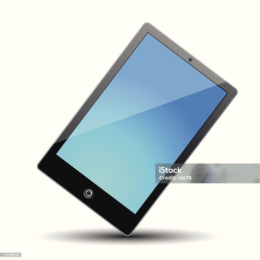 Tablet - Vetor de Agenda Eletrônica royalty-free