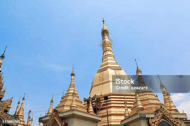 Sule Pagoda W Yangon Birma - zdjęcia stockowe i więcej obrazów Azja - Azja, Azja Południowo-Wschodnia, Budda