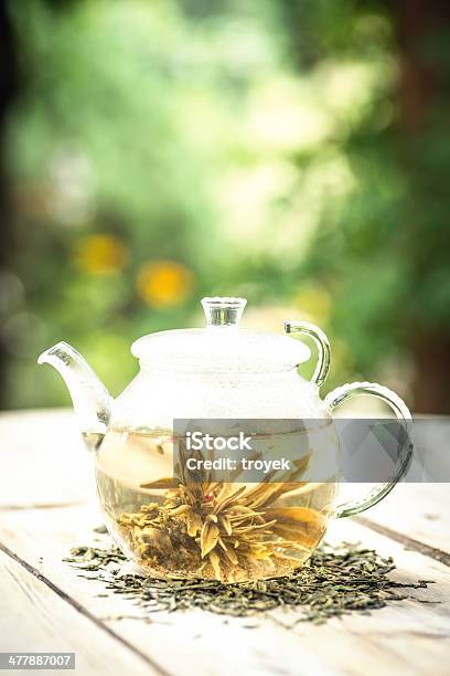 Teapot With Chinese Tea Stock Photo - Download Image Now - Alternative Medicine, Asian Culture, Brown