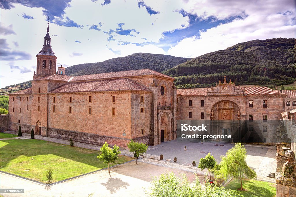 Monastery of Yuso Monastery of Yuso, San Millan de la Cogolla, La Rioja, Spain, UNESCO World Heritage Site Abbey - Monastery Stock Photo