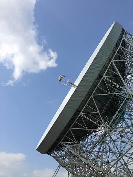 écouter le paradis - jodrell bank radio telescope dish cheshire astronomy telescope observatory photos et images de collection