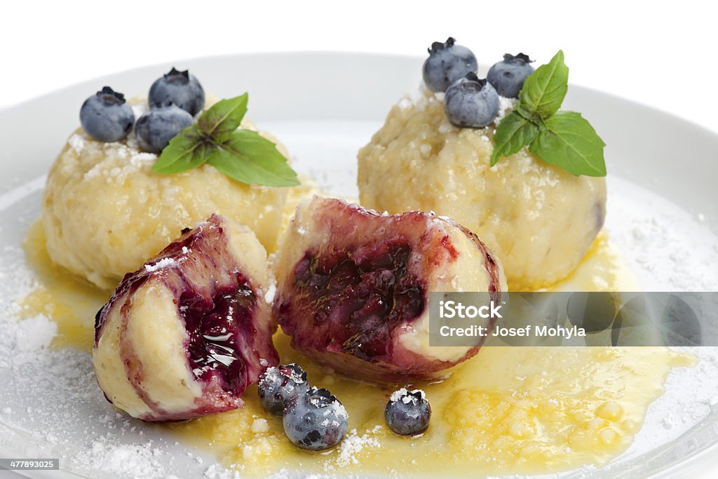 Dolce frutta Raviolo - Foto stock royalty-free di Ravioli cinesi