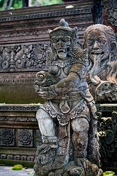 istock Details of monkey forest in Bali 477893311
