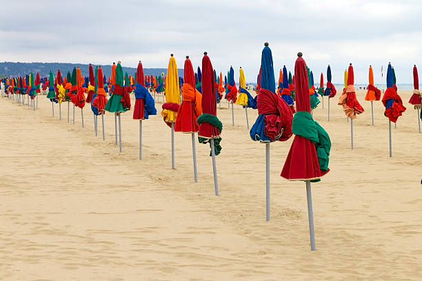 istock Colorful parasol on the Beach 477895161