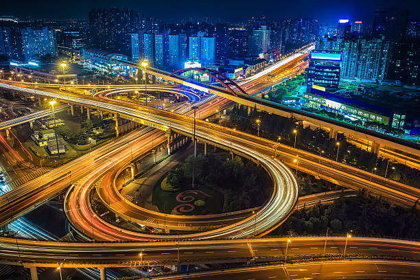 istock beautiful urban overpass at night 477895241