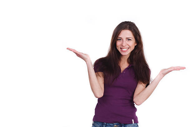 istock beautiful girl smiles isolated 477896258