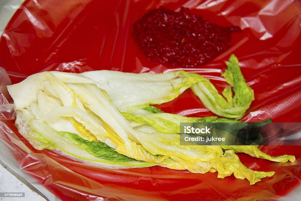 Material for do Kimchi Lettuce for kimchi, korean traditional food Asia Stock Photo