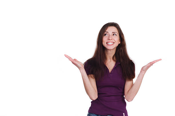 istock beautiful girl smiles isolated 477899082