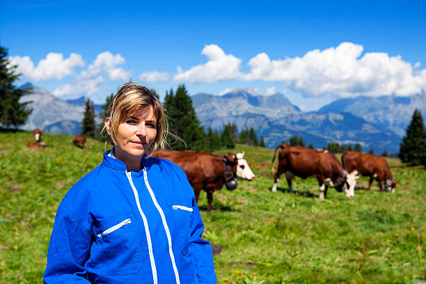 istock beautiful woman farmer 477899267