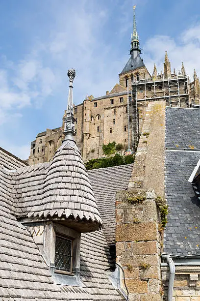 Bahía de Le Mont St Michel, Normandy, France