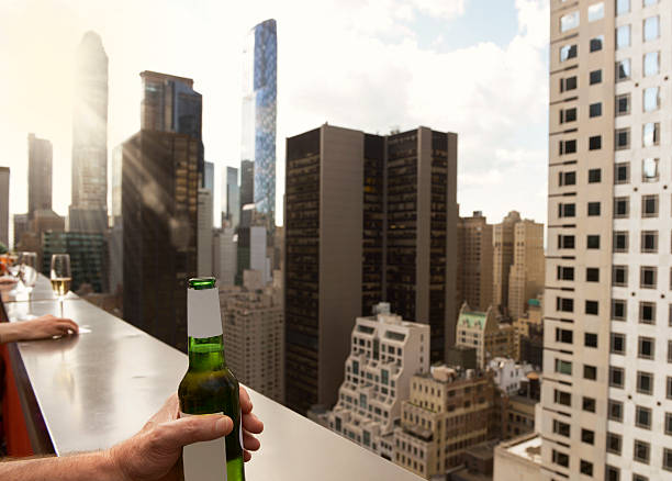 Cocktail on City View, NYC.