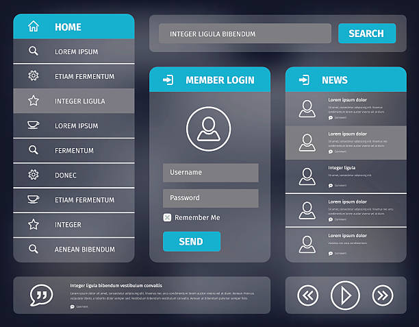 Nav Interface Layout 32,700+ Navigation Bar Stock Photos, Pictures & Royalty-Free Images ...