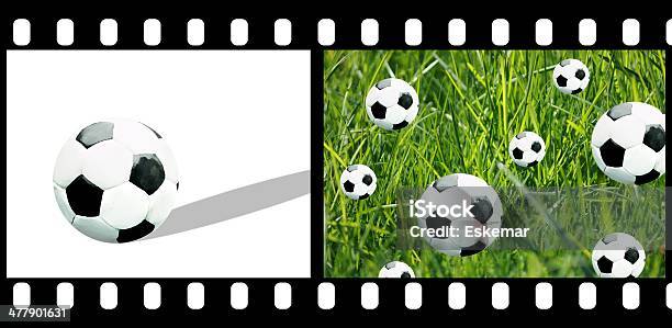 Photo libre de droit de De Football banque d'images et plus d'images libres de droit de Art pictural - Art pictural, Ballon de football, Blanc