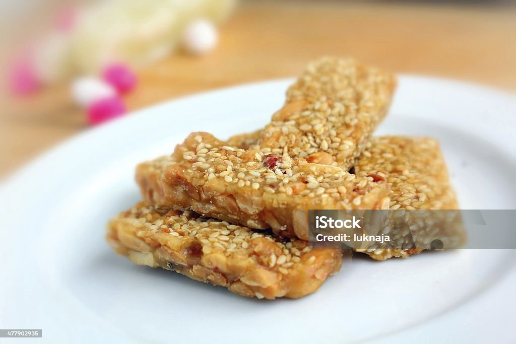 sugar bar with sesame sugar bar with sesame and peanut from china food Affectionate Stock Photo