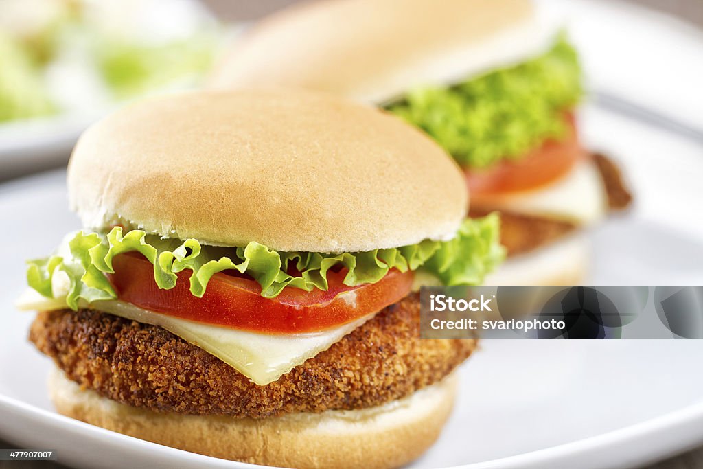 Mini-Burger au poulet - Photo de Burger au poulet libre de droits