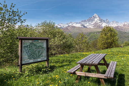 Excursions under the Monviso