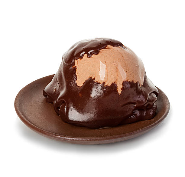istock Scoop of chocolate ice cream 477911922