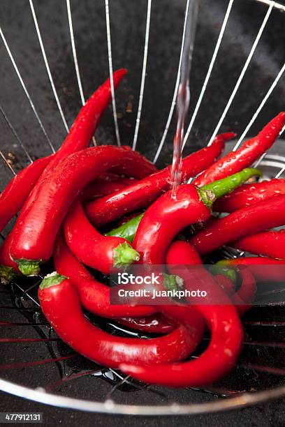 Getrocknetem Chilli Essen Zutaten Stockfoto und mehr Bilder von Cayennepfeffer - Cayennepfeffer, Farbbild, Farbton