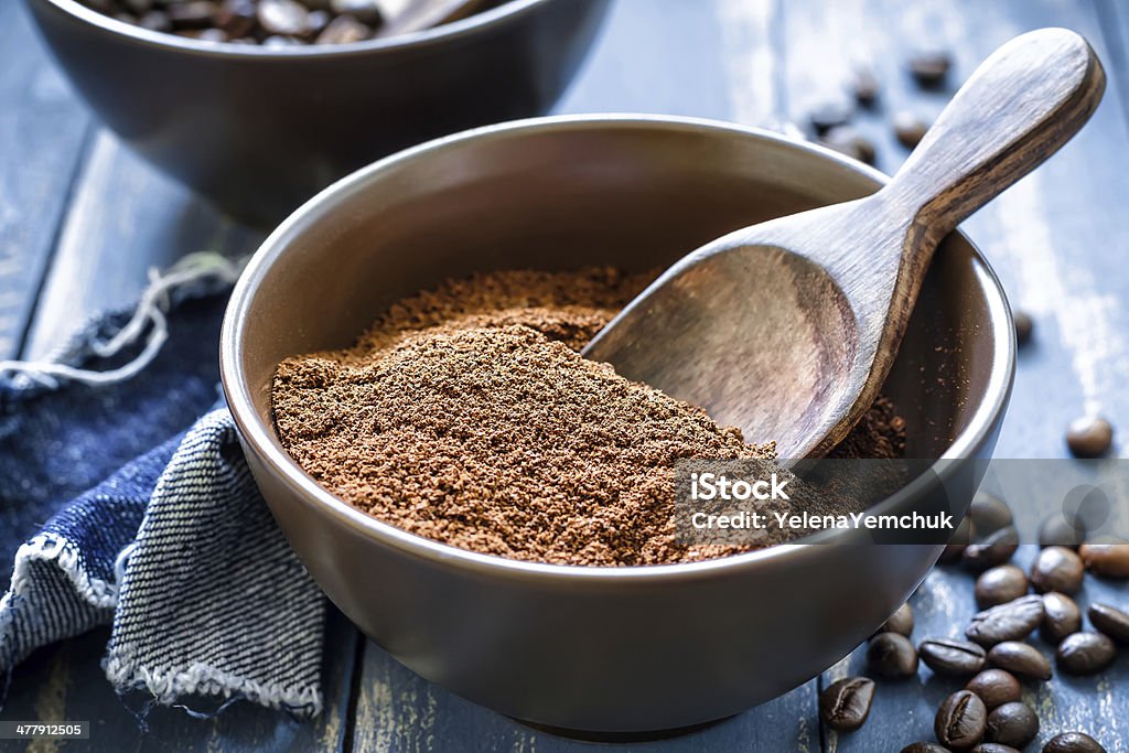 Coffee Black Color Stock Photo