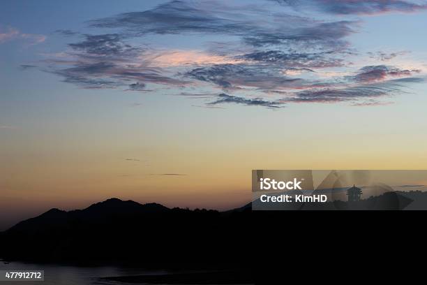 Dawn At Pattaya Thailand Stock Photo - Download Image Now - 2015, Backgrounds, Beach