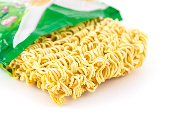 Instant noodles stock photo