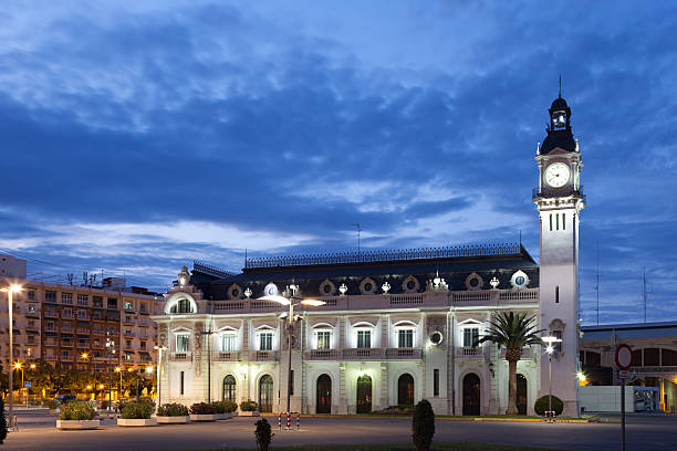istock Port Authority building in Valencia, Spain 477916206