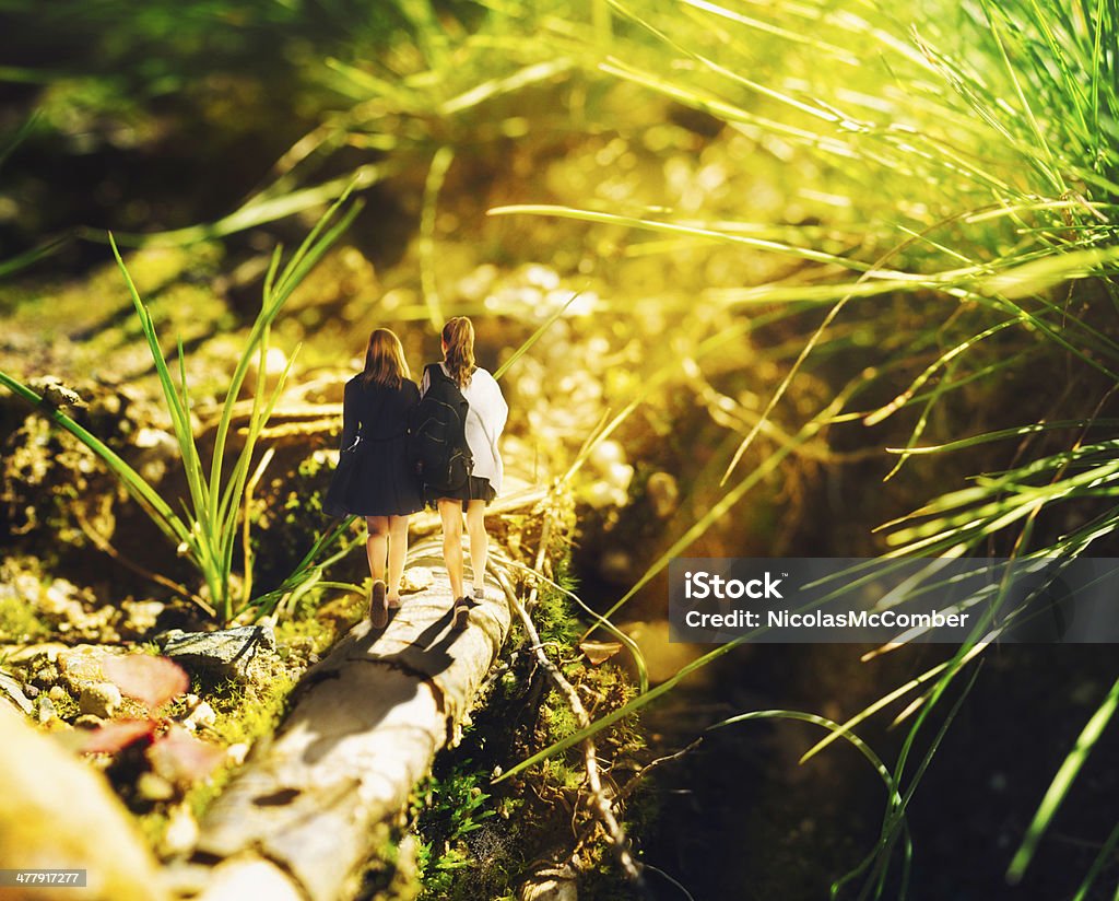 É um longo caminho Casa - Royalty-free Adolescente Foto de stock