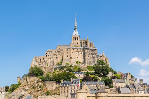 Bahía de Le Mont St Michel, Normandy, France