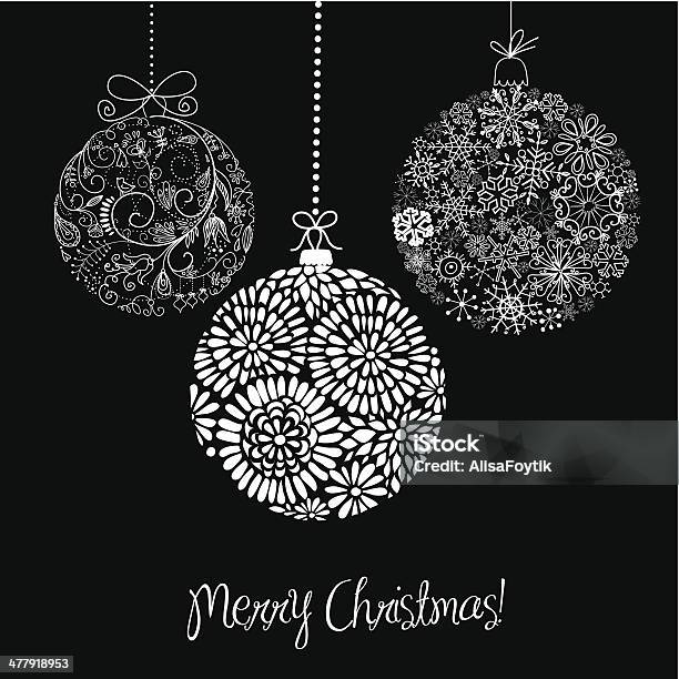 Christmas Ornaments Stock Illustration - Download Image Now - Christmas, Clip Art, Color Image