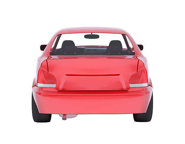 istock Image of red car on white 477919208